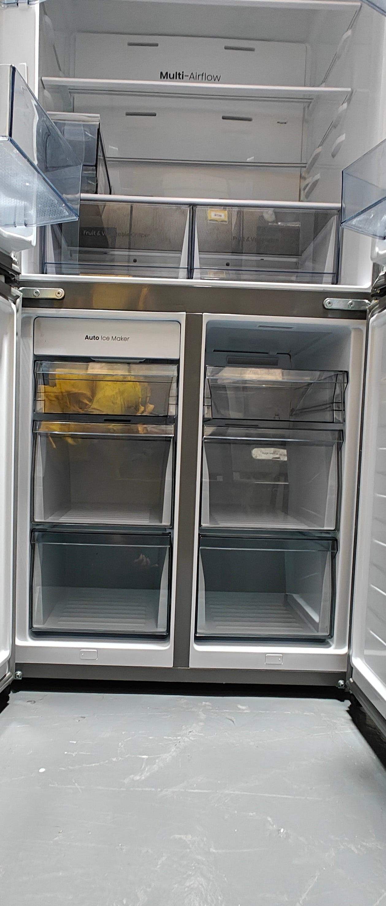 Refurbished Hisense HRCD483TSW 483L French Door Refrigerator – Stainless Steel | SYDNEY