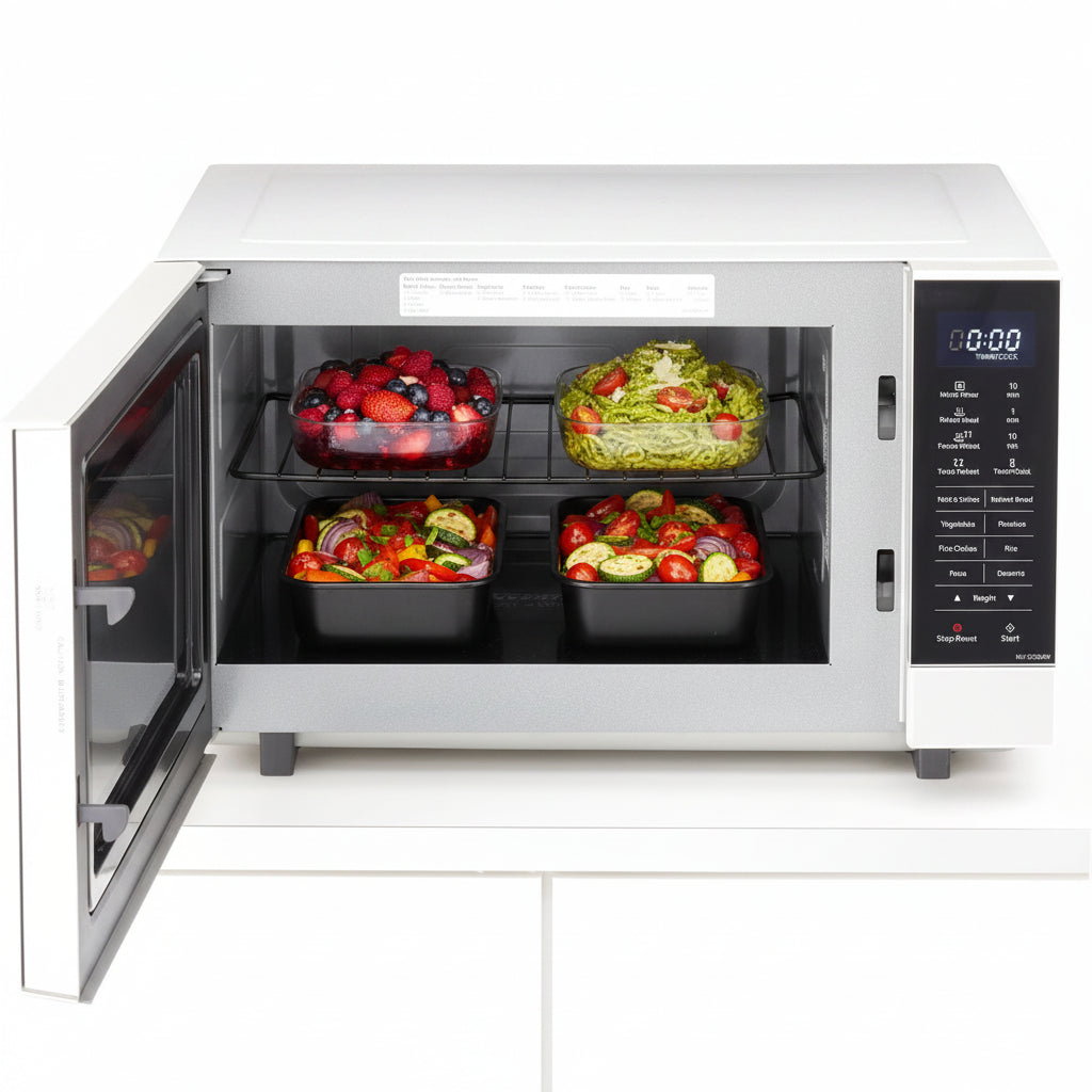 Factory Seconds Panasonic NN‑ST67JS 27L Inverter Microwave Oven – Stainless Steel | ADELAIDE